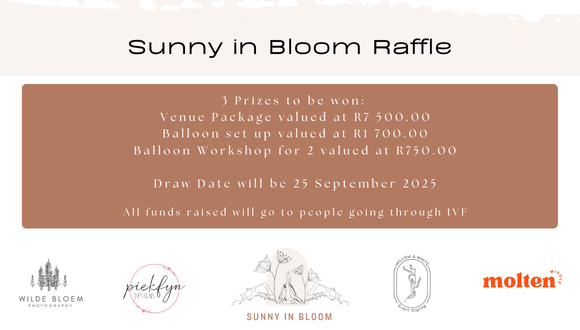 🌸 Sunny in Bloom Raffle – Raising Hope for IVF 🌸✨ Join us in making dreams com...