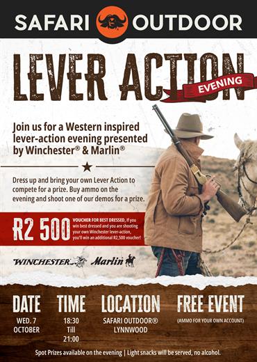 Safari Outdoor® Lever Action Evening - Pretoria