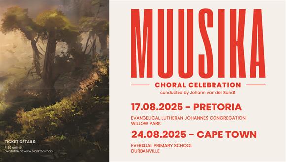 Johann van der Sandt conducts a choral celebration in the concert MUUSIKA, produ...