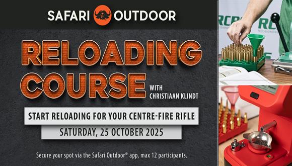 Join Procurement Category Manager (reloading) and lifelong reloader, Christiaan ...