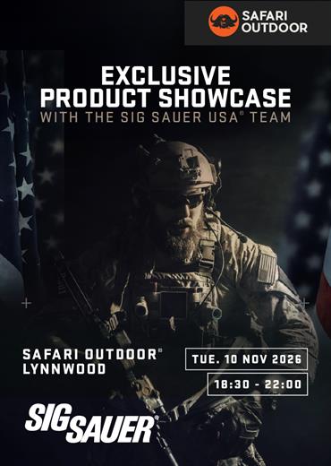Sig Sauer® Exclusive Product Showcase at Safari Outdoor® Lynnwood