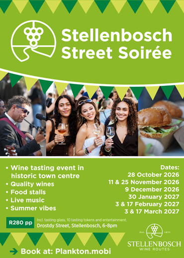 Stellenbosch Street Soiree - 28 Oct 26